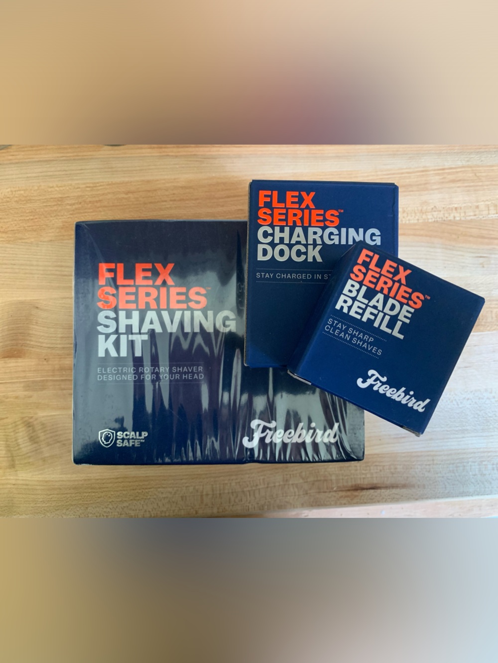 freebird Flex Series Shaving Kit Set